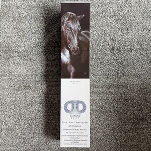 Diamond Dotz Midnight Stallion Diamond Art Diamond Painting Kit DD10.012 NEW